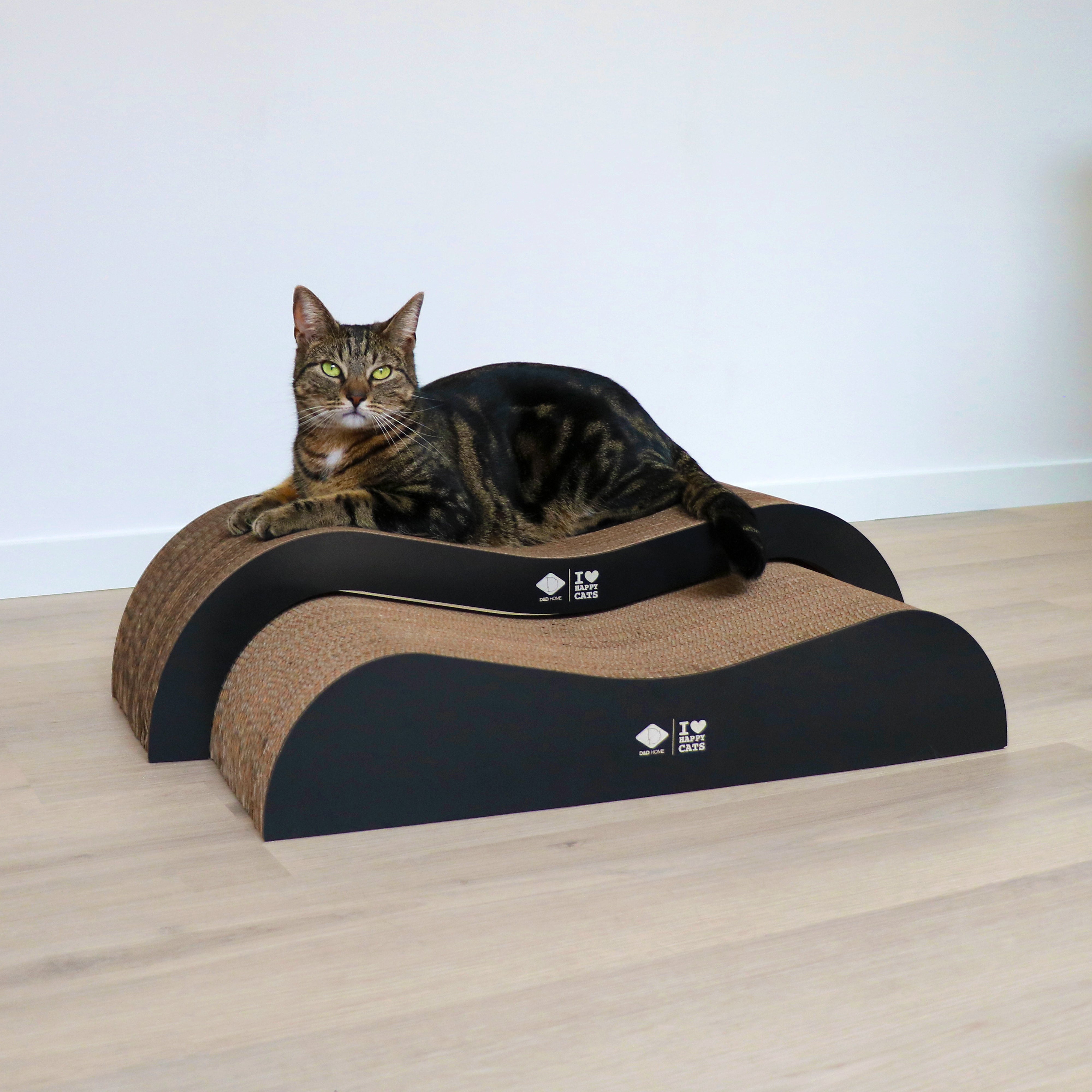ARCHIE Cardboard Cat Scratcher 2-piece