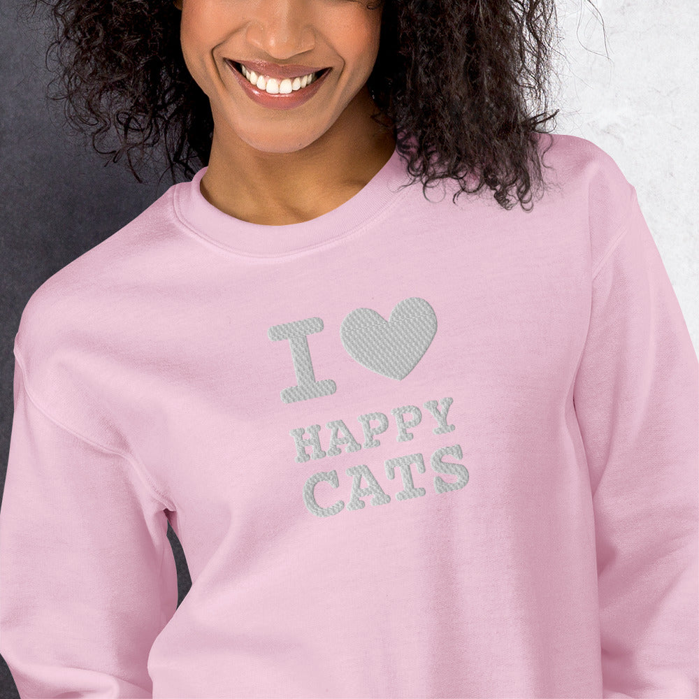 Happy Cat Lady Halloween 2026 Sweatshirt
