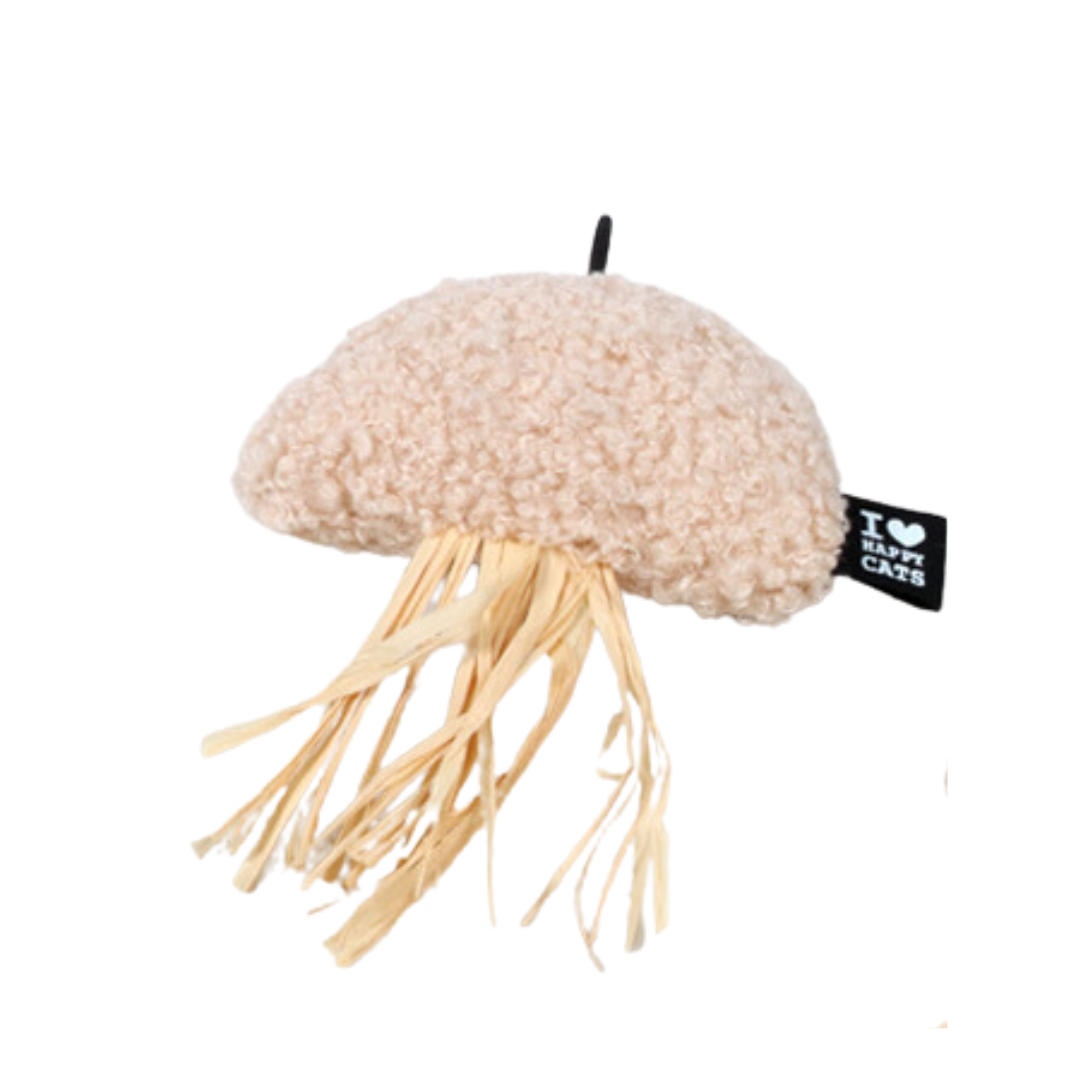 JAVE, JOY, JUNE Cat toy with raffia