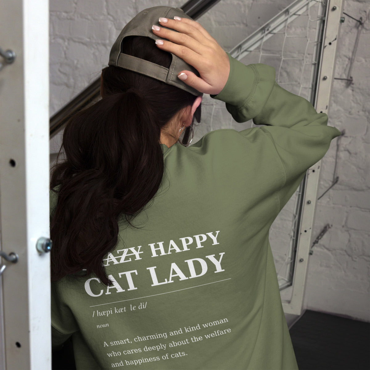 Happy Cat Lady Sweatshirt 2026