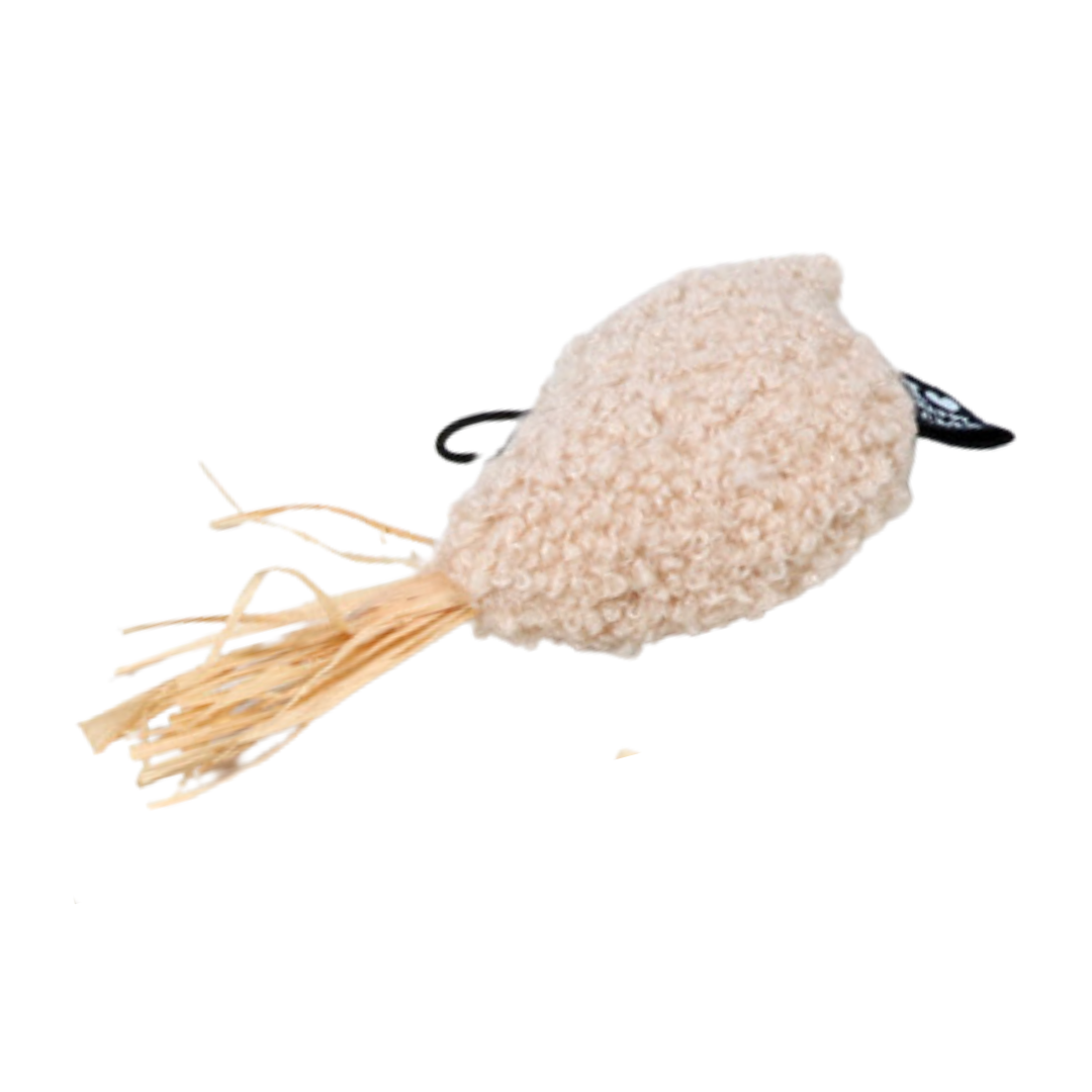JAVE, JOY, JUNE Cat toy with raffia